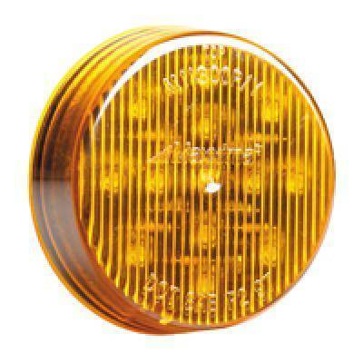 Maxxima 2 1/2" Round Led Clearance Marker Amber